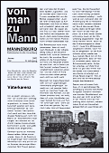 Von man zu Mann - Titelblatt